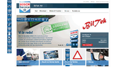 Desktop Screenshot of biltek.se